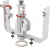 SA08AK 1/2" CHROM Выпускной комплект с двойной кнопкой,впускной механизм А16 1/2 , A08A, с боков Alca Plast в Приморско-Ахтарске