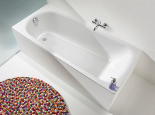 Стальная ванна Kaldewei SANIFORM PLUS Mod.371-1, размер 1700*730*410, Easy clean, alpine white, без ножек в Приморско-Ахтарске