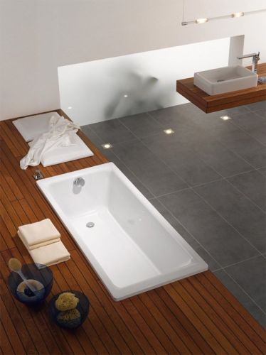 Стальная ванна Kaldewei SANIFORM PLUS Mod.362-1, размер 1600*700*410, Easy clean, alpine white, без ножек в Приморско-Ахтарске