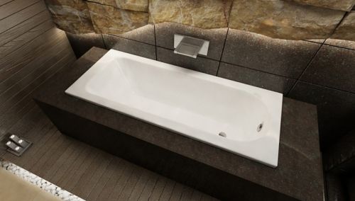 Стальная ванна Kaldewei SANIFORM PLUS Mod.371-1, размер 1700*730*410, Easy clean, alpine white, без ножек в Приморско-Ахтарске