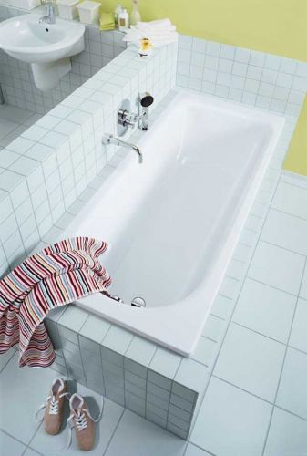 Kaldewei SANIFORM PLUS Стальная ванна Mod.373-1 170*75*41, alpine white, без ножек в Приморско-Ахтарске