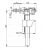 A16-3/8 Впускной механизм с боковой подводкой и металлической резьбой (для керамических бачков) Alca Plast в Приморско-Ахтарске