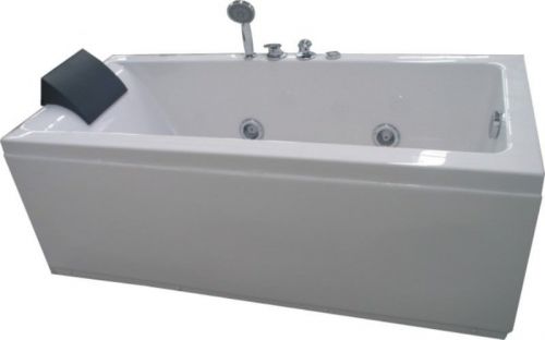 Appollo Акриловая ванна TS-9012 170*75*60, с сифоном и подголовником в Приморско-Ахтарске