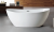 Ванна акриловая Azario GLASGOW 1660*780*665, свободностоящая, в комплекте с сифоном и металлической рамой в Приморско-Ахтарске