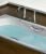 Roca MALIBU Чугунная ванна 150х75, противоскользящее покрытие, с отверстиями для ручек в Приморско-Ахтарске